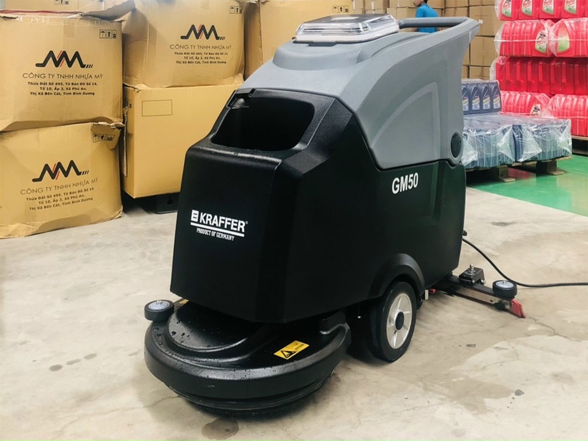 Máy lau sàn nhà xưởng Kraffer GM50