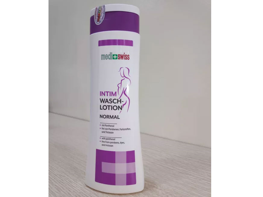 Dung dịch vệ sinh phụ nữ Medi Swiss Itim Wasch Lotion Normal - 300ml