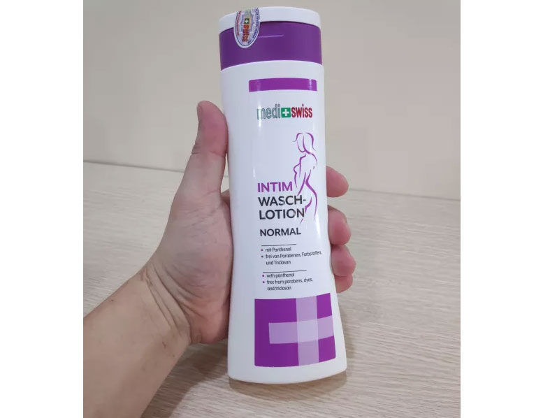 Dung dịch vệ sinh phụ nữ Medi Swiss Itim Wasch Lotion Normal - 300ml