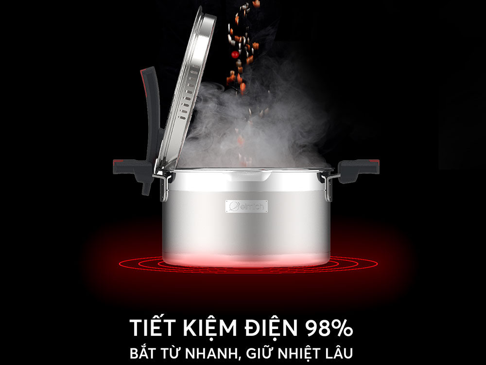 Nồi Inox liền khối Elmich Milano EL-8083 size 20cm