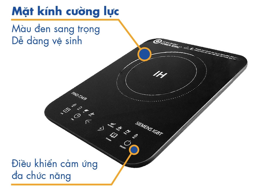 Bếp điện từ đơn Korea King PIND-T34/B
