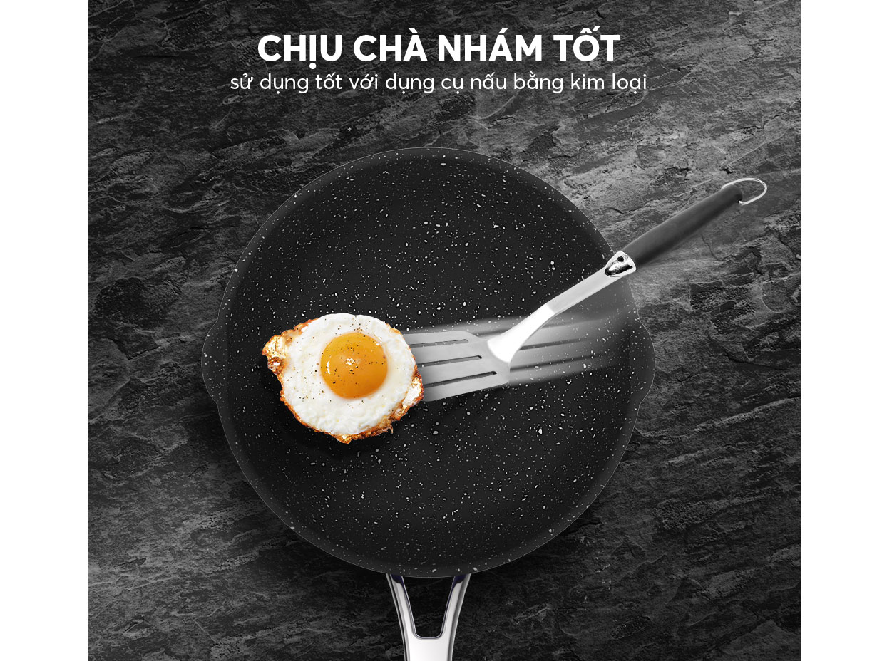 Chảo Inox liền khối Elmich Hera EL-8105 size 20cm