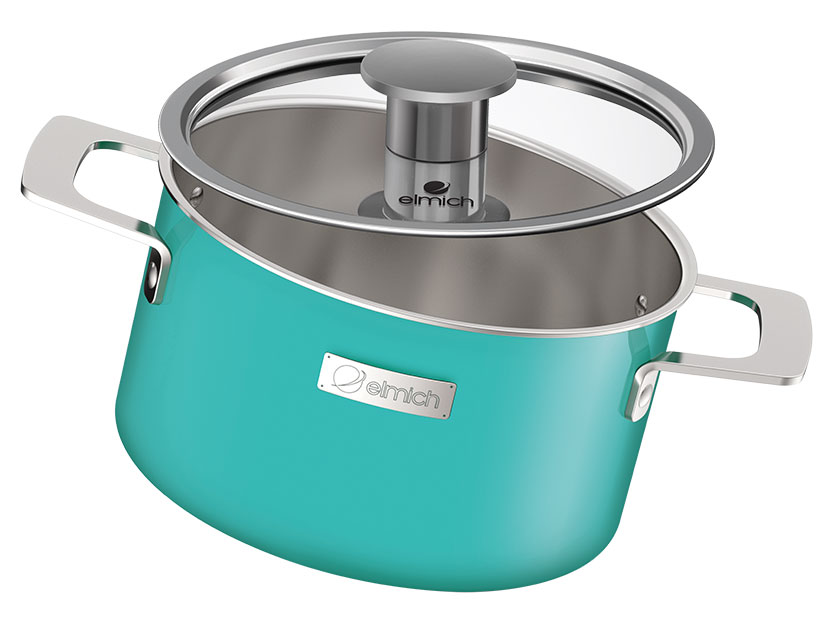 Nồi inox liền khối Elmich Hera EL-8100 size 16cm