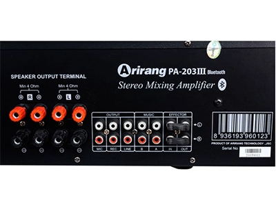Máy tăng âm Arirang PA-203III Bluetooth