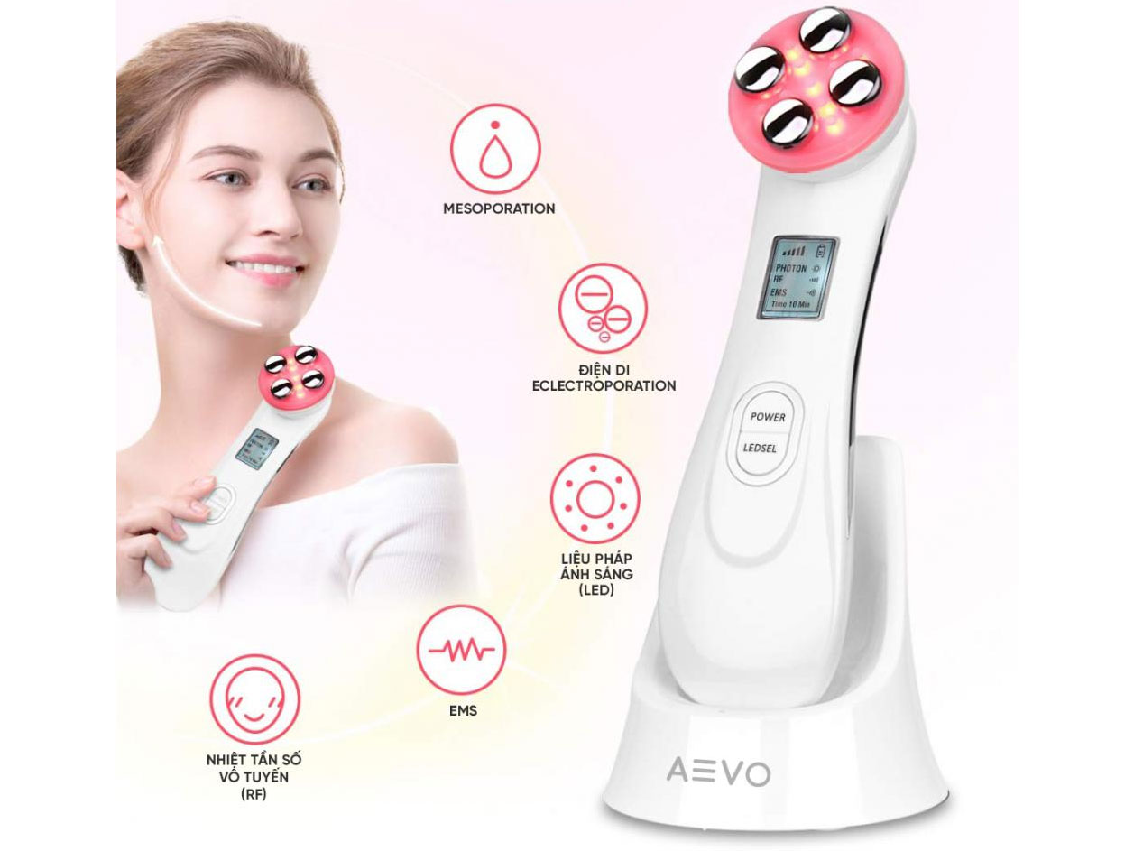 Máy nâng cơ mặt AEVO Skin Rejuvenation (AE68-118W)