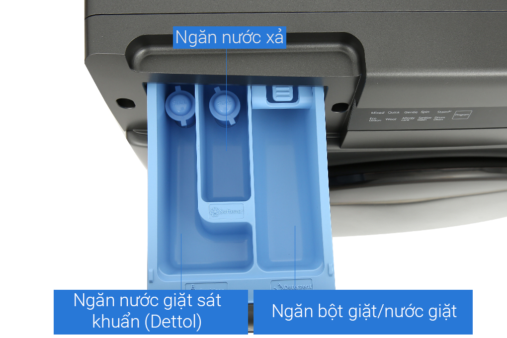 Máy giặt Whirlpool Inverter 9kg FWEB9002FG