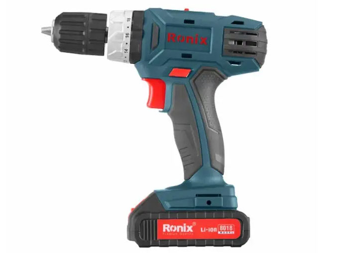 Máy khoan vặn vít pin 18V Ronix 8018