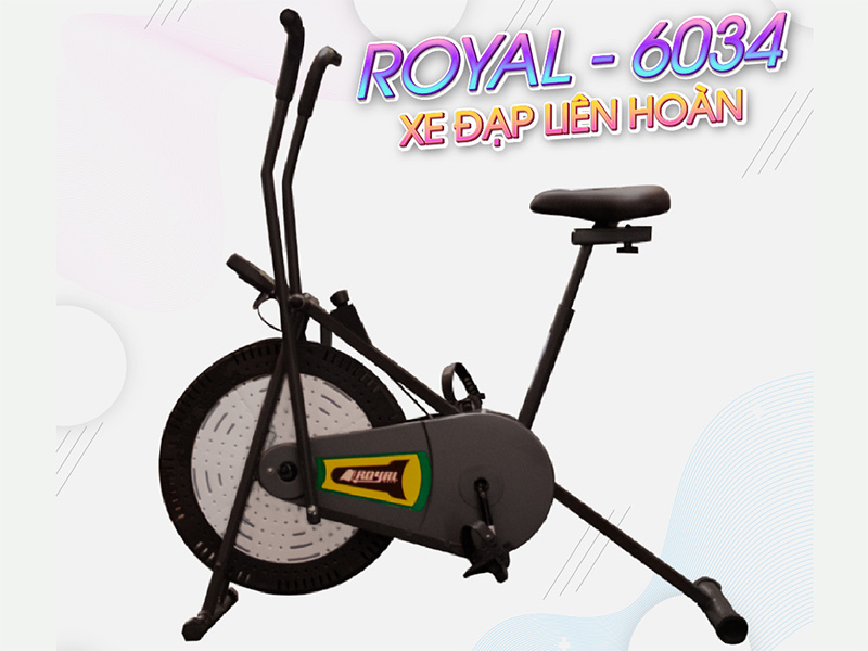 Xe đạp tập thể dục liên hoàn Royal 6034