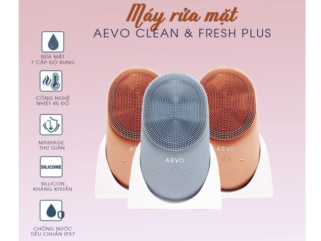 Máy rửa mặt AEVO Clean And Fresh Plus (AE69-021)