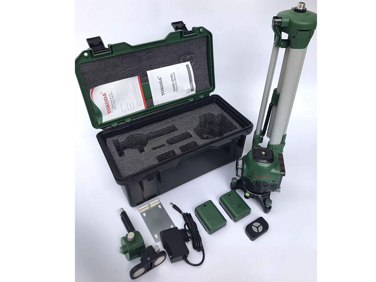 Máy cân mực 12 tia xanh siêu sáng Yokoda YKD12L