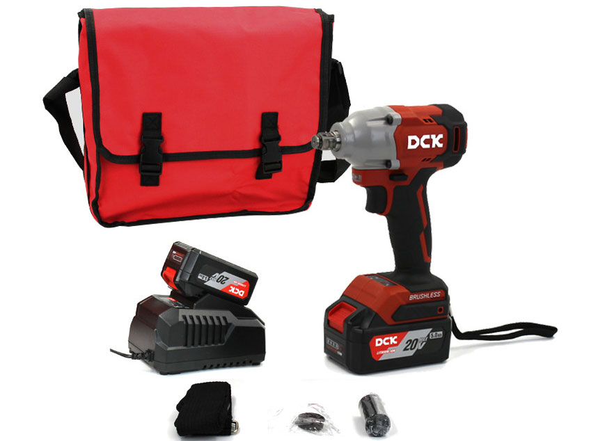 Máy siết bu lông DCK KDPB298 (TYPE FK) / 20V 5.0AH x 2
