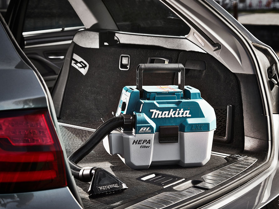 Máy hút bụi đa năng dùng pin Makita DVC750LZX3 (HEPA/BL) (18V) (chưa pin, sạc)