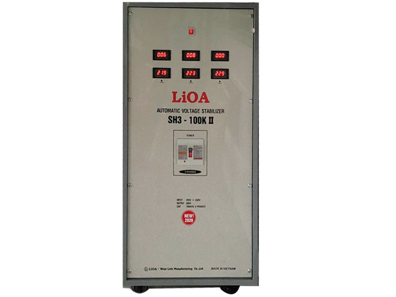 Ổn áp Lioa 100KVA 3 pha DR3-100KII dải 160V