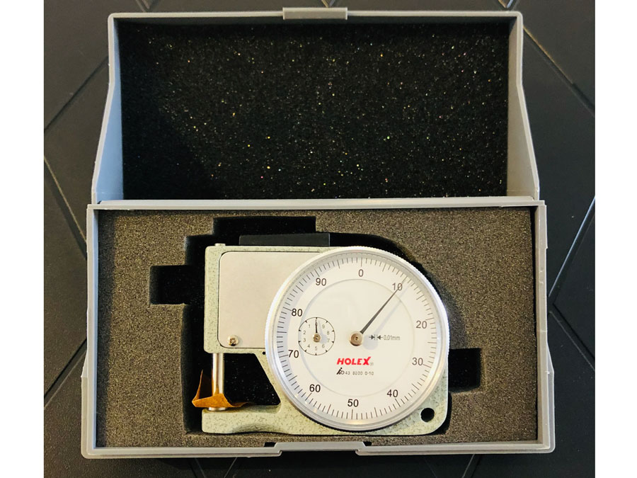Thước đo độ dày đồng hồ Holex 438200 (0 - 10 mm)