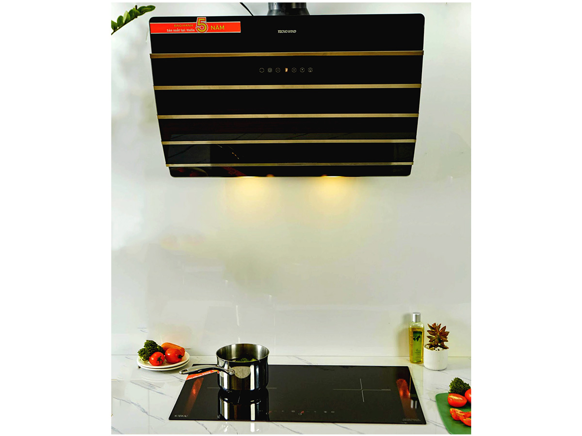 Máy hút mùi kính vát CDA TECNOWIND BANDY-76