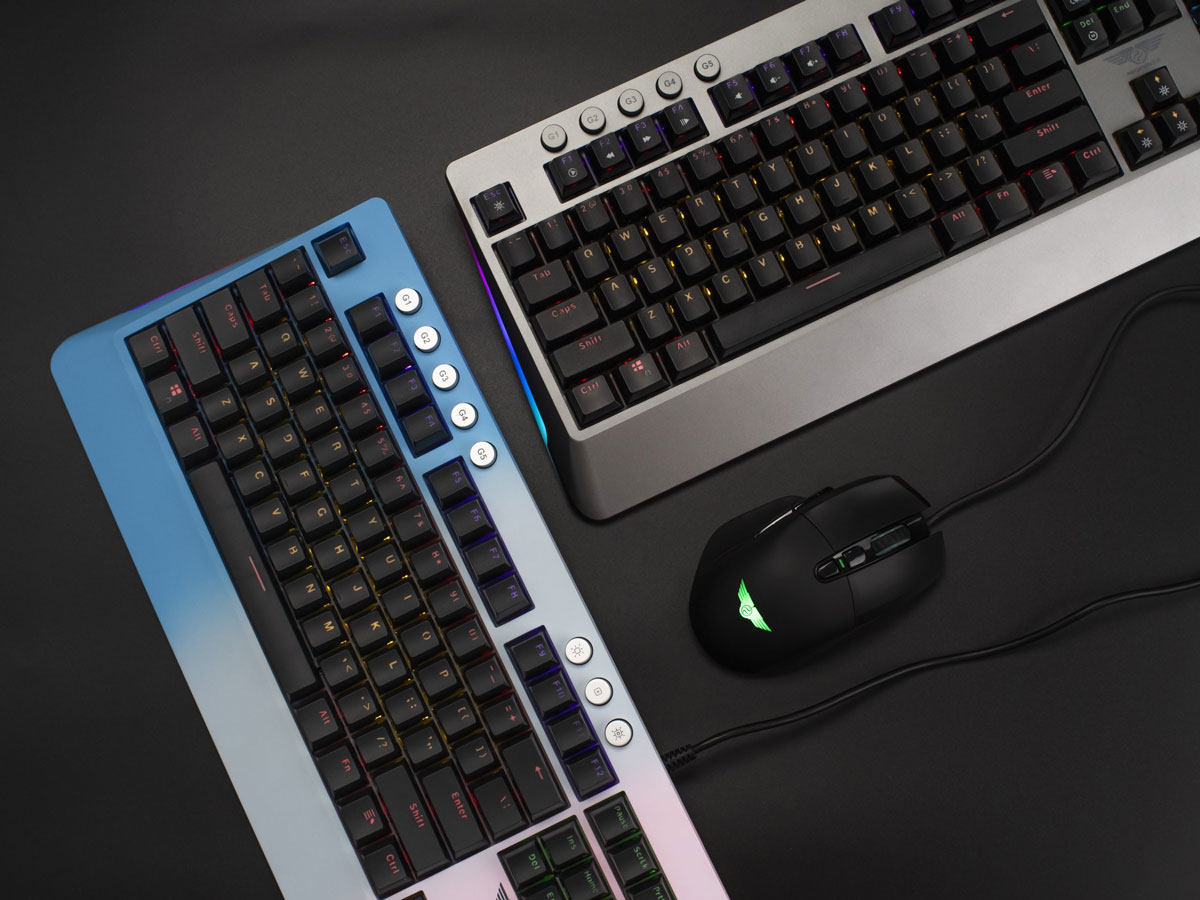 Bàn phím quang cơ Newmen M700 RGB Hotswap