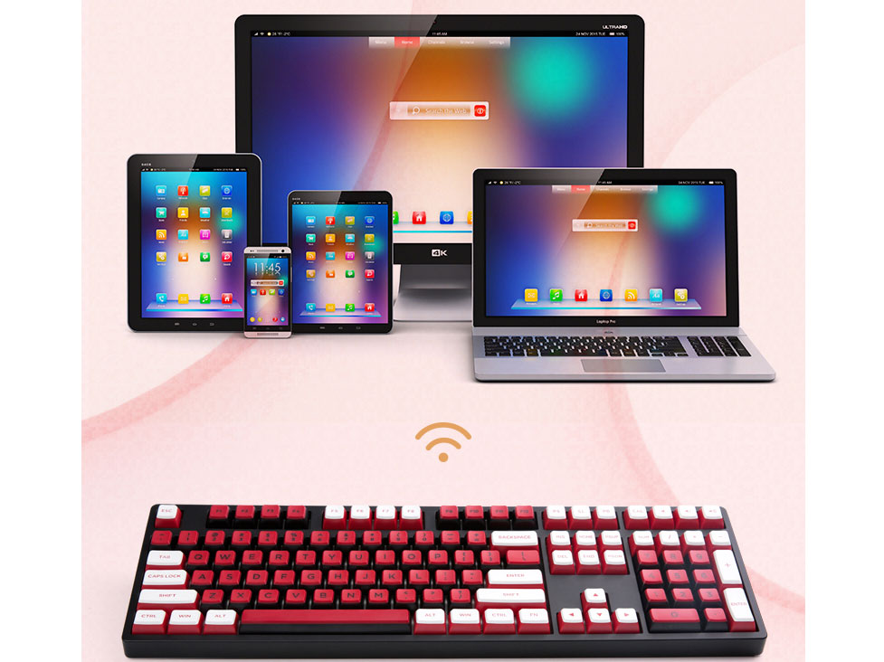 Bàn phím cơ Dual Mode Newmen GM1080