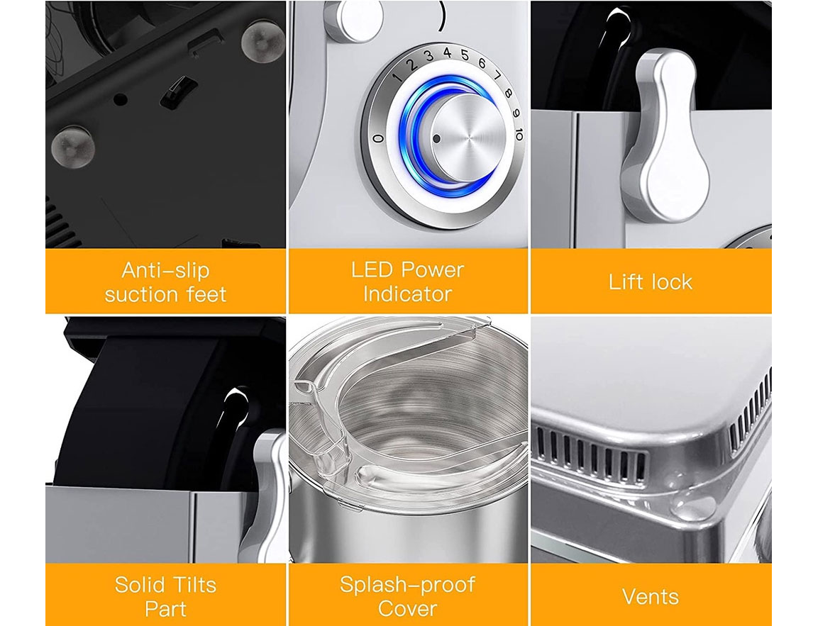 Máy trộn bột Acekool MK-5101 (1.400W, 7 lít)