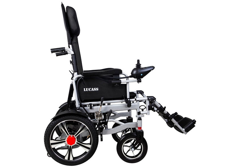 Xe lăn điện Lucass XE-110LA lưng cao