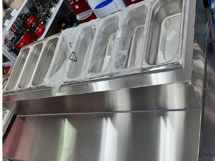 Bàn mát Topping Happys HWA-1500TP 1.5m làm lạnh trực tiếp