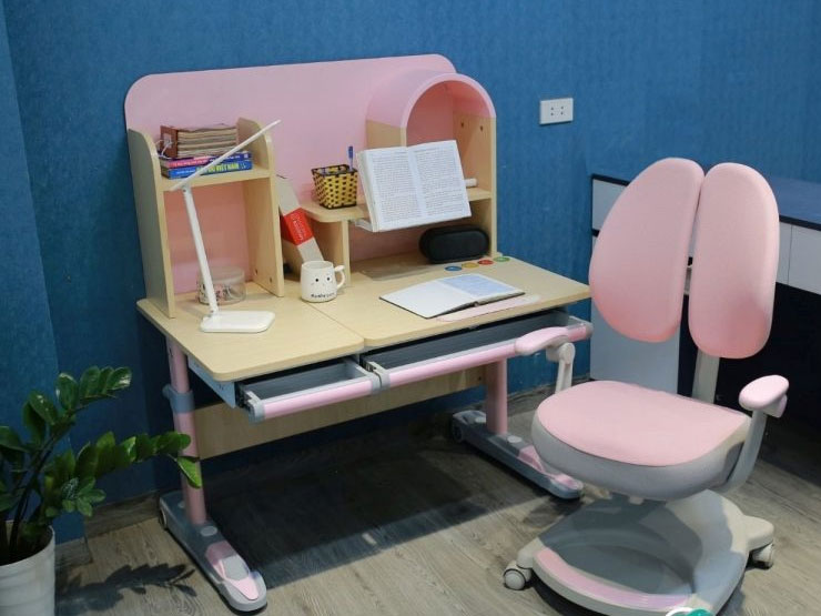 Bàn học thông minh chống gù chống cận Dolphin Dol-4 (100 x 60 cm)