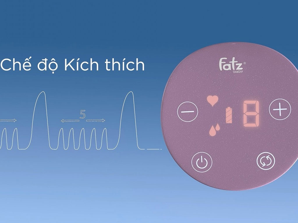 Máy hút sữa điện rảnh tay Fatzbaby FREEMAX 5 FB1212SJ