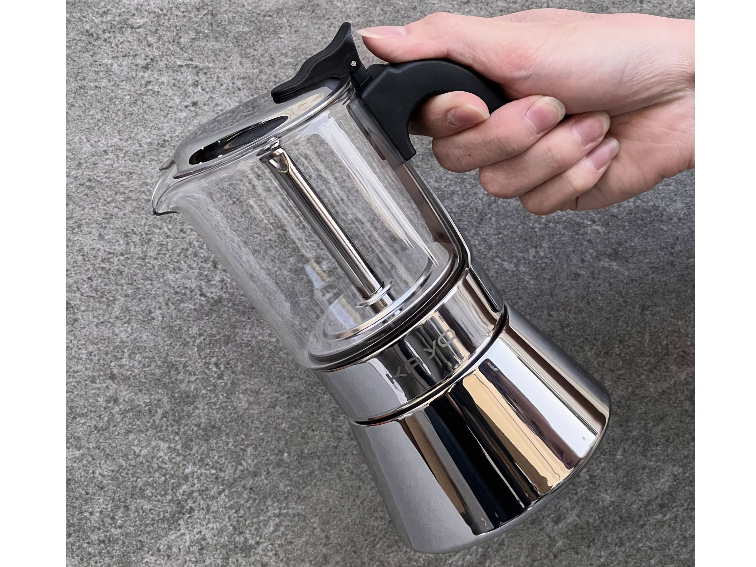 Ấm pha cà phê Kaiyo Moka Pot 160ml KCP-160