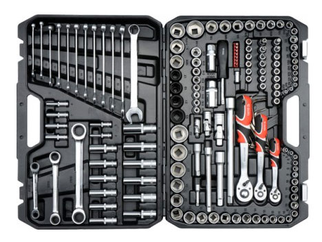 Bộ tuýp cờ lê tay vặn tổng hợp 150 món Yato YT-38811