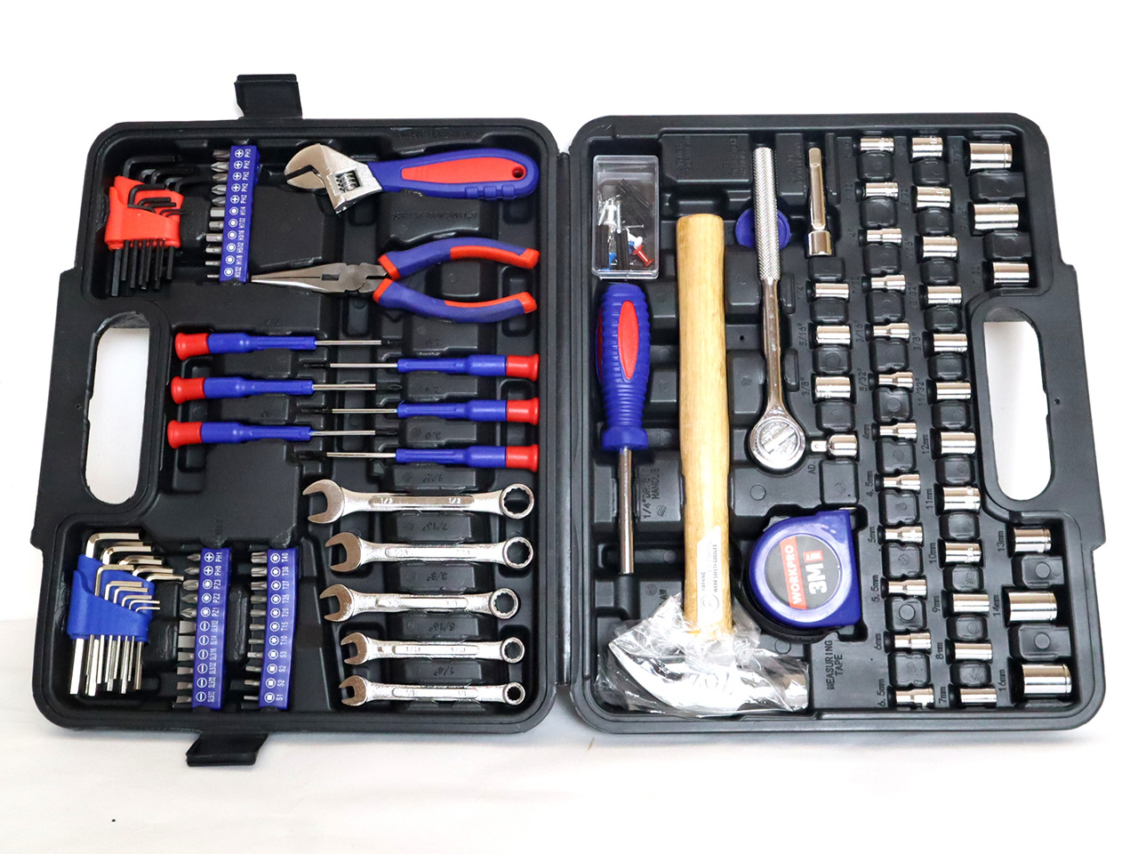 Bộ đồ nghề 165 chi tiết Workpro WP209022