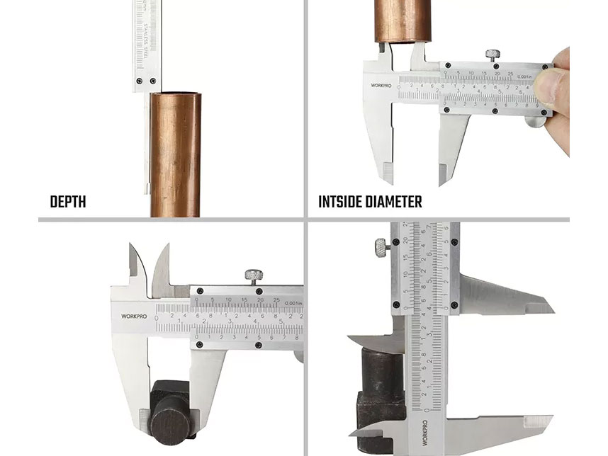 Thước cặp cơ khí Workpro WP266003 - 6 inch - 150mm