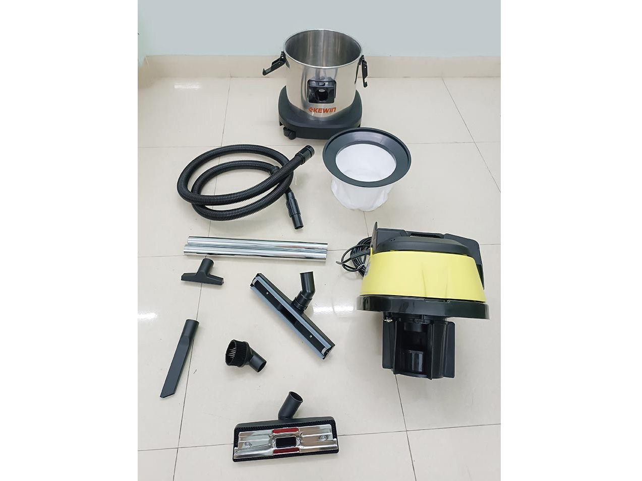 Máy hút bụi nước gia đình Kewin KN151M (15 lít)