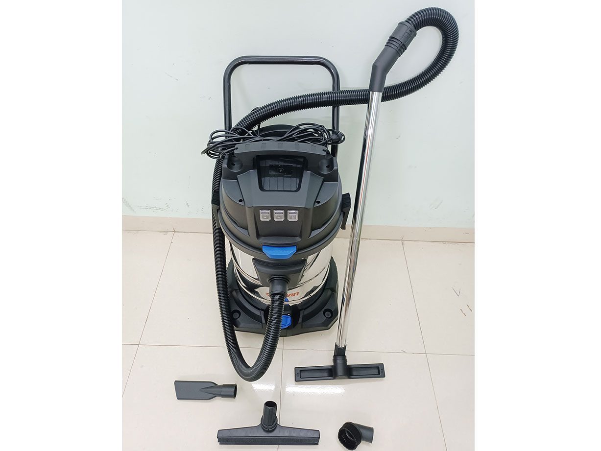 Máy hút bụi nhà xưởng Kewin KN703S (70 lít, 3 Motor, 4500W)