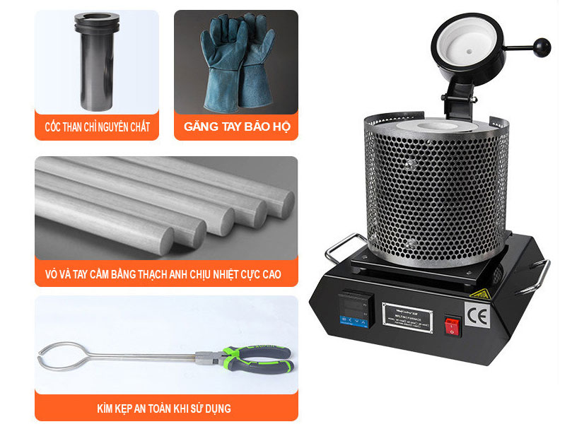 Lò nấu vàng kỹ thuật số MaxPower MF02