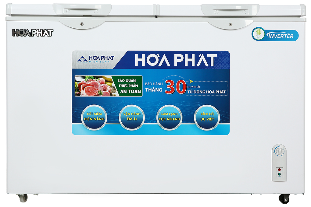 Tủ đông Hòa Phát Inverter 1 ngăn 2 cánh HCFI 666S1Đ2/666S1D2