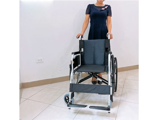 Xe lăn Miki USG-1 siêu nhỏ nhẹ