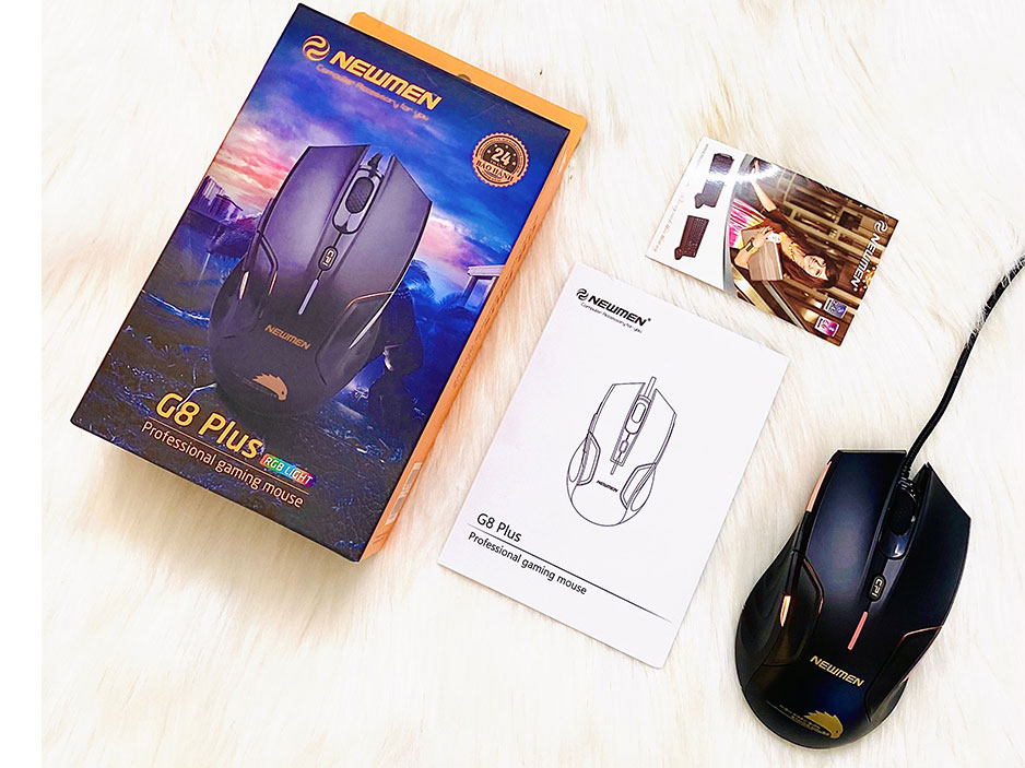 Chuột có dây Newmen G8 Plus (Đen)