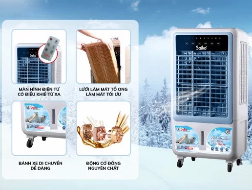 Máy làm mát không khí Saiko EC-4000E
