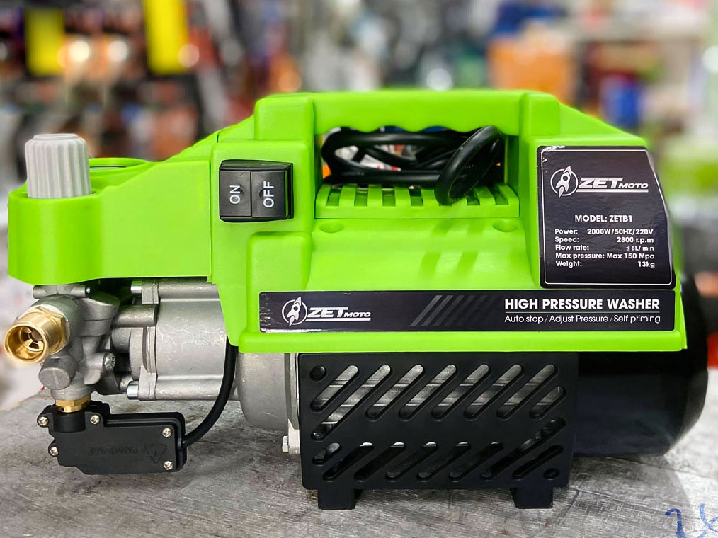 Máy xịt rửa áp lực Hồng Ký ZET B1 - 2.000W