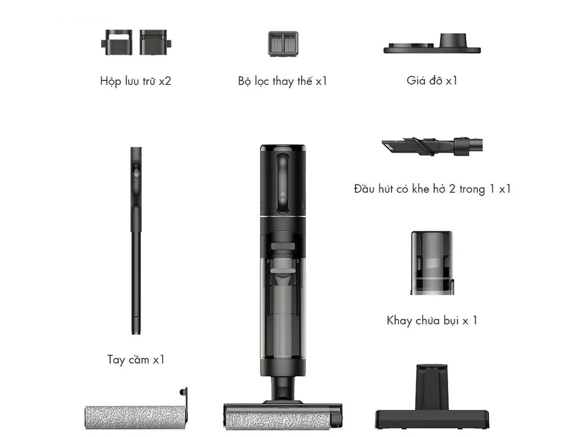 Máy hút bụi lau nhà khô và ướt Xiaomi Dreame M12