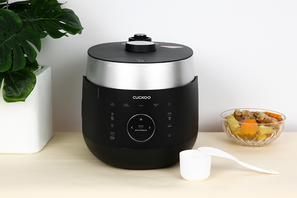 Nồi cơm điện tử cao tần Cuckoo CRP-LHTR0609F/BKSIVNCV