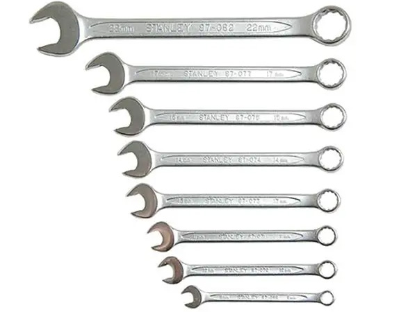 Bộ cờ lê vòng miệng 8 chi tiết Stanley 87-011-1