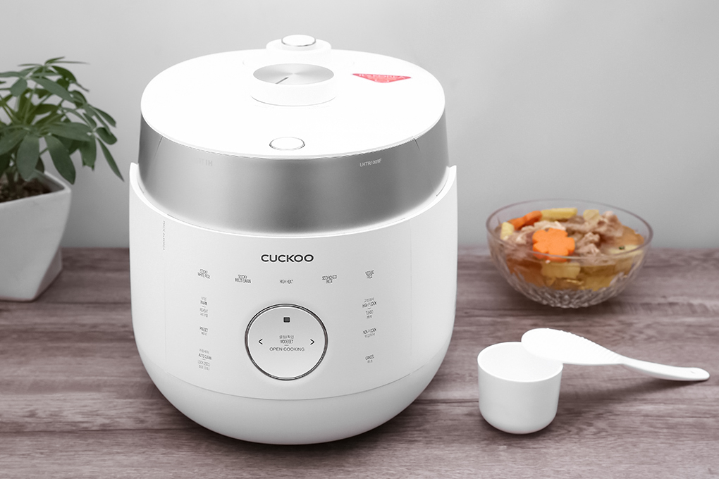 Nồi cơm điện tử cao tần Cuckoo CRP-LHTR1009F/WHSIVNCV