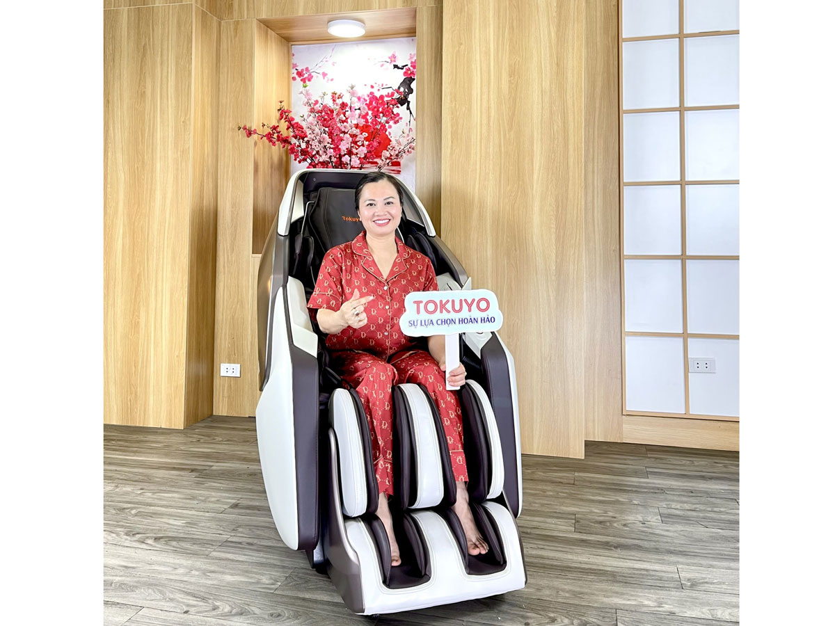 Ghế massage Tokuyo JC-3760 S-DREAM (Made in Japan)
