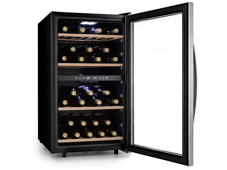 Tủ rượu vang Klarstein 118L - 45 chai