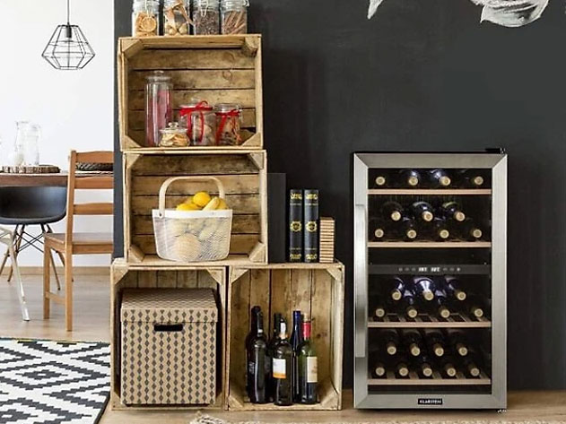 Tủ rượu vang Klarstein 118L - 45 chai