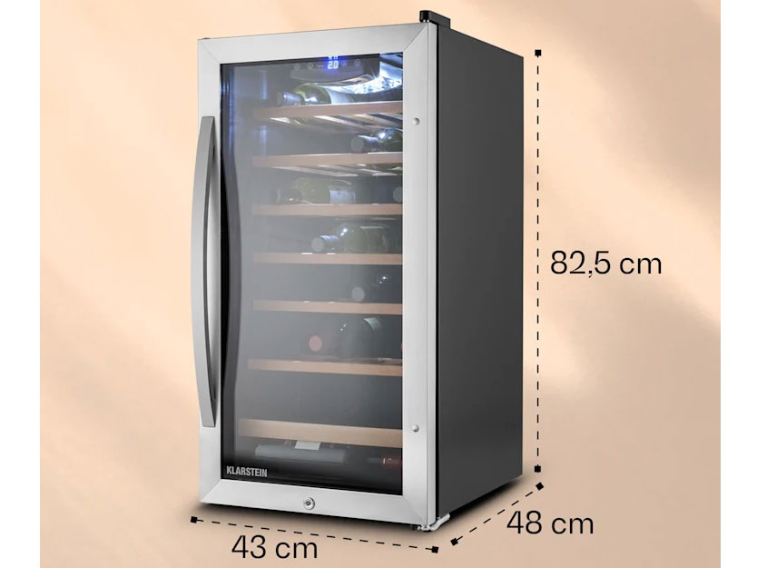Tủ rượu vang Klarstein 88L - 26 chai