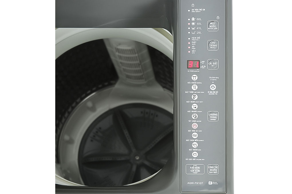 Máy giặt Aqua 9kg AQW-F91GT S