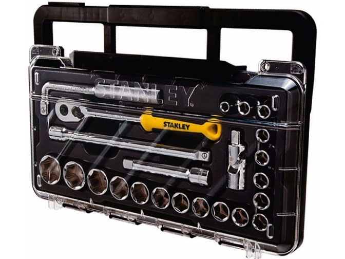 Bộ tuýp 23 chi tiết Stanley STMT74173-8C - 1/2 inch