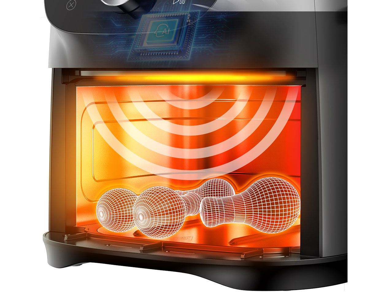 Nồi chiên không dầu Toshiba AF-74CS1SRVN(H) - 7.4 lít