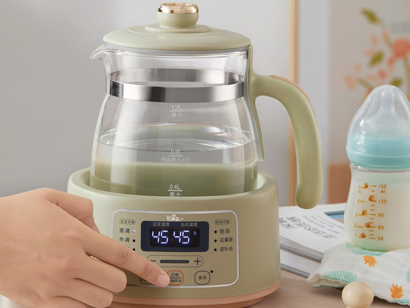 Bình đun và hâm nước pha sữa Bear TNQ-D12W7